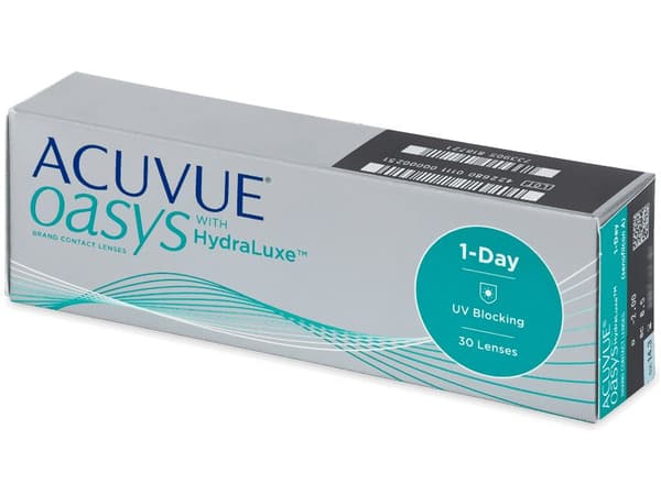 Acuvue Oasys 1-Day (30 linser)Styrka: +1.00, Baskurva: 8.50, Diameter: 14.30