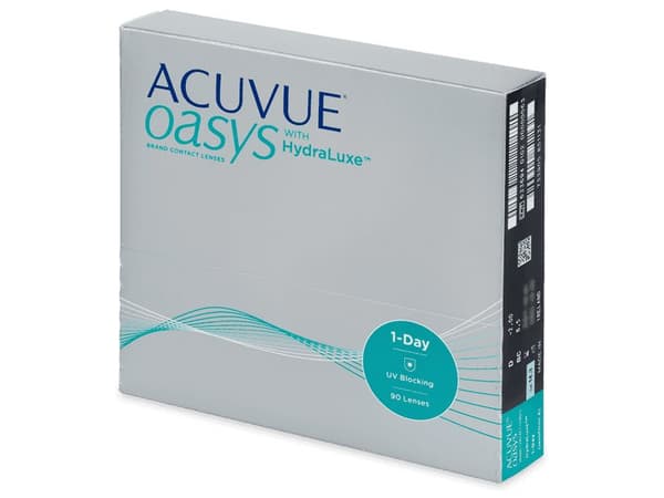 Acuvue Oasys 1-Day (90 linser)Styrka: -2.75, Baskurva: 8.50, Diameter: 14.30