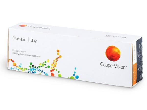 Proclear 1 Day (30 linser)Styrka: -5.75, Baskurva: 8.70, Diameter: 14.20