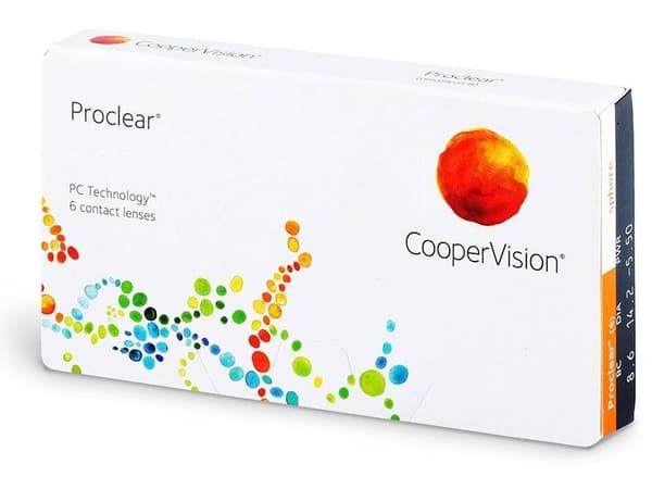 Proclear Sphere (6 linser)Styrka: -9.00, Baskurva: 8.60, Diameter: 14.20