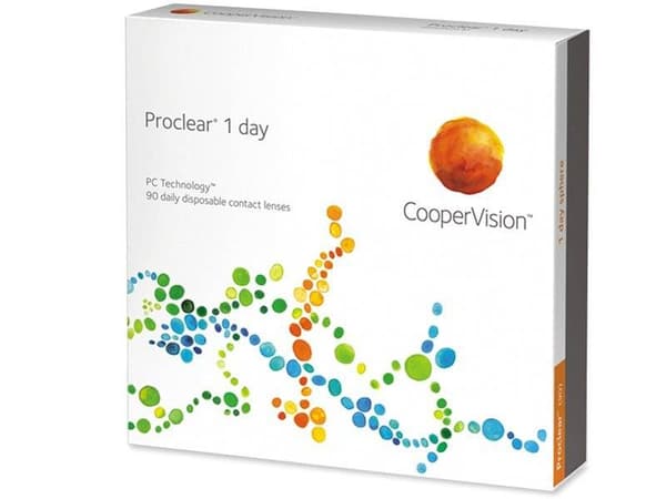 Proclear 1 Day (90 linser)Styrka: +5.00, Baskurva: 8.70, Diameter: 14.20