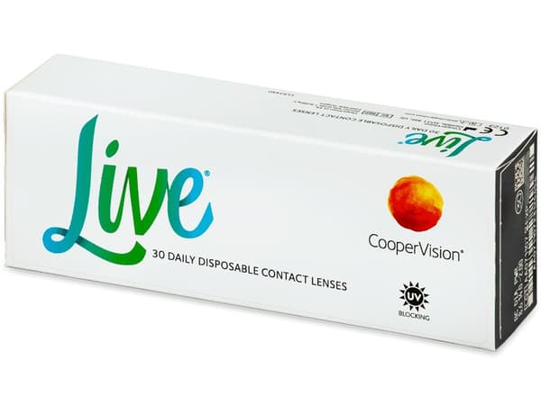 Live Daily Disposable (30 linser)Styrka: +1.75, Baskurva: 8.60, Diameter: 14.00