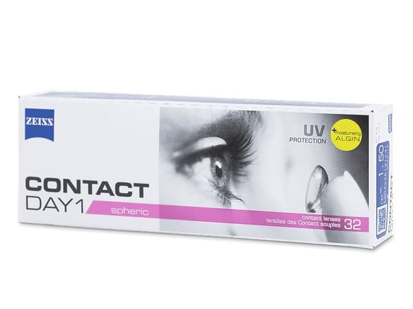 Zeiss Contact Day 1 Spheric (32 linser)Styrka: -10.50, Baskurva: 8.80, Diameter: 14.20