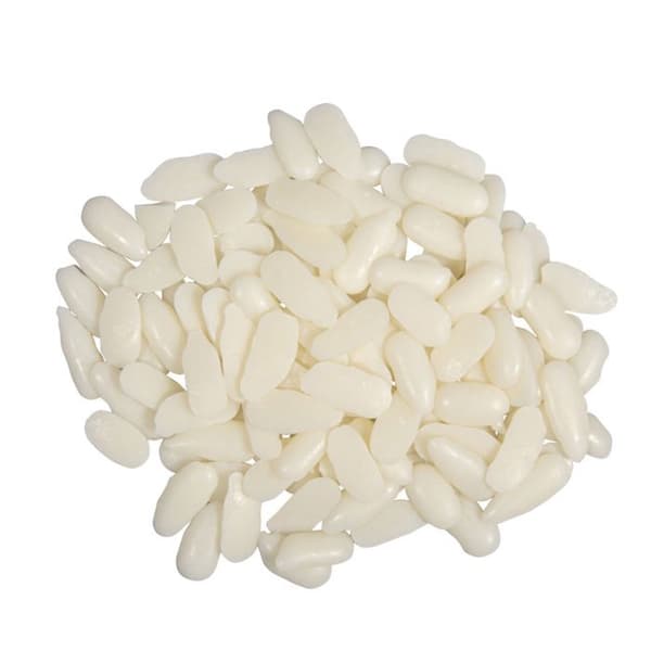 Vaxlinser - Rayher - 100% växtbaserade - Vit - 250g - För kreativa ljus