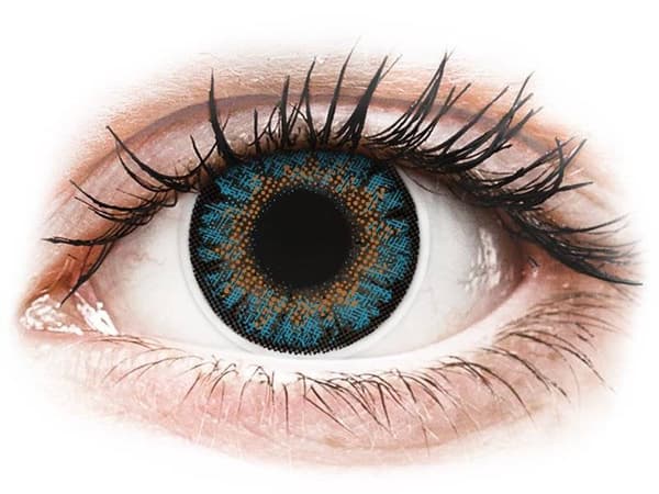 ColourVue One Day TruBlends Blue - med styrka (10 linser)Styrka: -6.00, Baskurva: 8.60, Diameter: 14.20