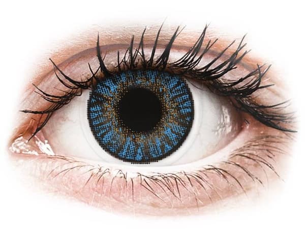 FreshLook ColorBlends True Sapphire - tehoilla (2 kpl) Voimakkuus: -2.00, Kaarevuus: 8.60, Halkaisija: 14.50
