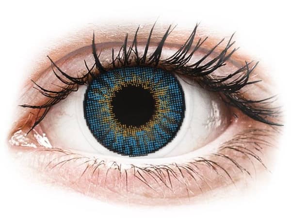 Air Optix Colors - med styrke (2 linser) True Sapphire Styrke: +2.25, Basiskurve: 8.60, Diameter: 14.20