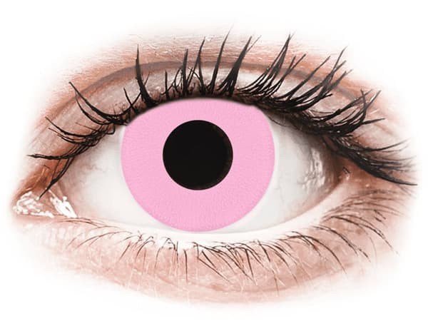 CRAZY LENS - Barbie Pink - Endags dioptrisk (2 linser)