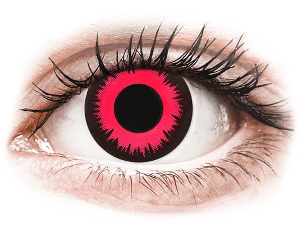 CRAZY LENS - Vampire Queen - Endags dioptrisk (2 linser)Styrka: -1.00, Baskurva: 8.60, Diameter: 14.20