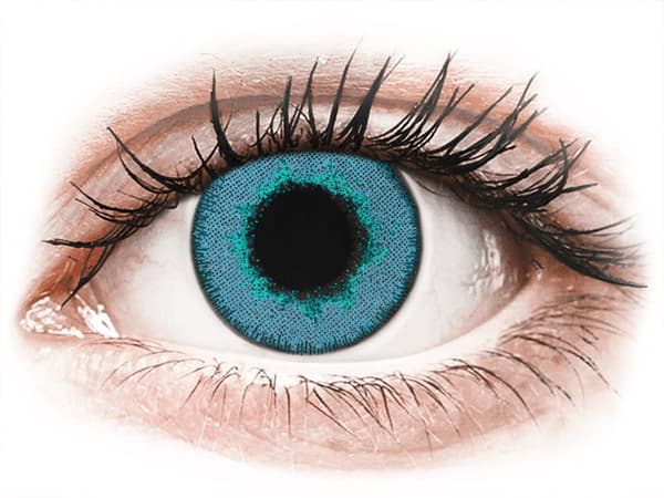 TopVue Daily Color - Brilliant Blue - Endags dioptrisk (2 linser)Styrka: +1.75, Baskurva: 8.60, Diameter: 14.30