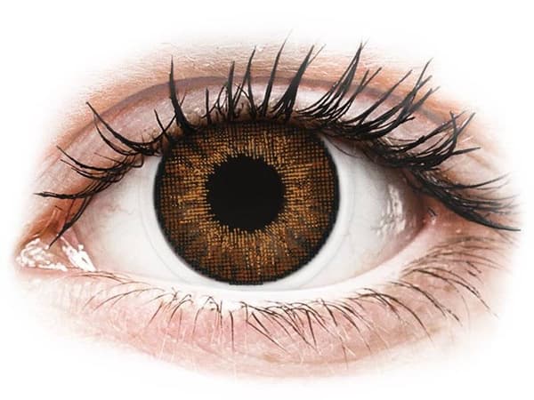 Air Optix Colors - Brown - med styrka (2 linser)Styrka: +1.00, Baskurva: 8.60, Diameter: 14.20