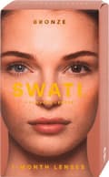 Miniatyrbild 3 av 3: Swati® Coloured 1-Month Lenses Bronze 1 Pair