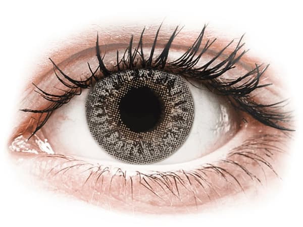 TopVue Color - Grey - med styrka (2Âlinser)Styrka: -10.00, Baskurva: 8.60, Diameter: 14.20