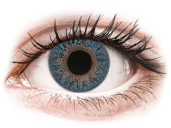 TopVue Color - True Sapphire - med styrka (2 linser)Styrka: -3.75, Baskurva: 8.60, Diameter: 14.20