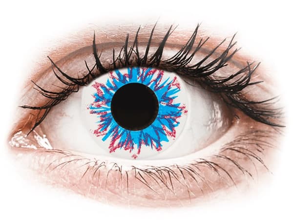 CRAZY LENS - Harlequin - Endags dioptrisk (2 linser)