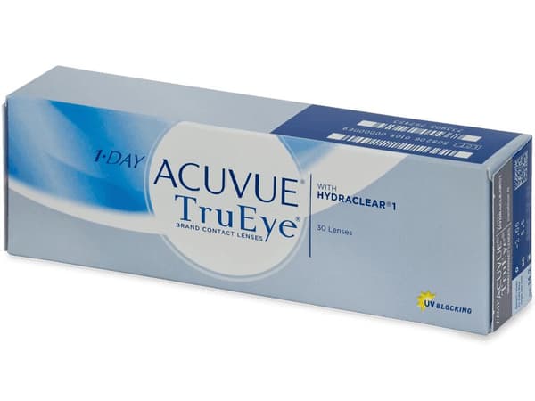 1 Day Acuvue TruEye (30 linser)Styrka: +4.25, Baskurva: 9.00, Diameter: 14.20