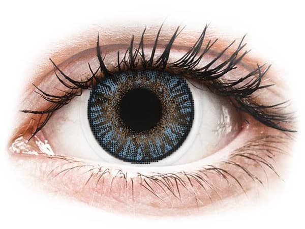 FreshLook ColorBlends Blue - utan styrka (2 linser) 0.00