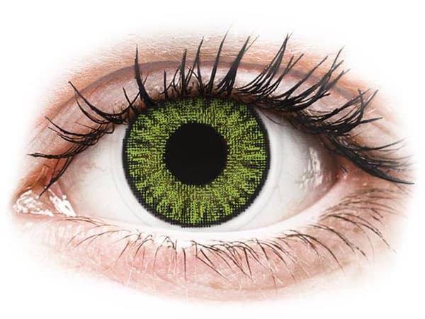 TopVue Color - Fresh green - med styrka (10 linser)