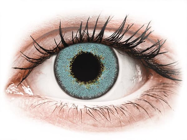 TopVue Daily Color - Blue - Endags icke-Dioptrisk (2 linser) 0.00