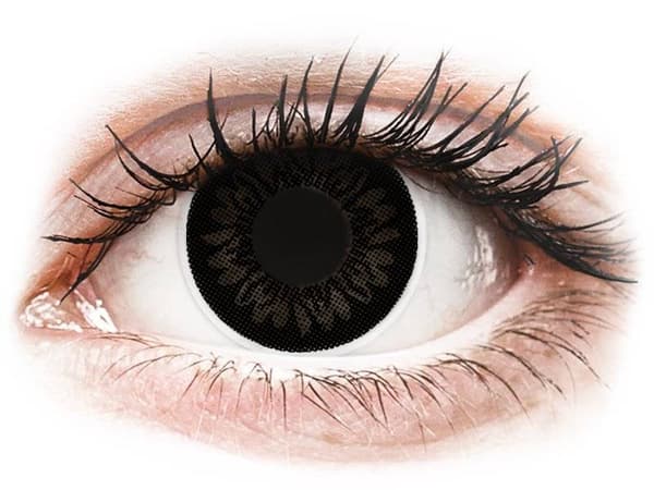 ColourVUE BigEyes Dolly Black - med styrke (2 linser)