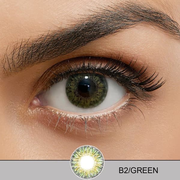 Färgade Linser – ColorBlends Series – 12 Månader - Green | CDON