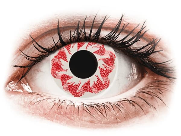 CRAZY LENS - Atom Bomb - Endags dioptrisk (2 linser) +1.00