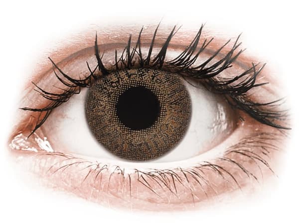 TopVue Color - Brown - med styrka (10 linser)