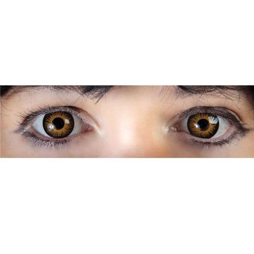 Syntetiska kontaktlinser - Twilight - Vargmodell - Unisex - Vuxen