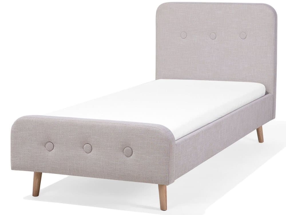 Säng 90 x 200 cm beige RENNES