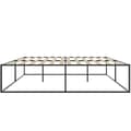 Miniatyrbillede 5 af 8: Sengeramme af metal Kyoto med lamelbund, 250 kg - 140 x 200 x 46,5 cm