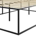 Miniatyrbillede 8 af 8: Sengeramme af metal Kyoto med lamelbund, 250 kg - 140 x 200 x 46,5 cm