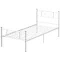 Miniatyrbillede 1 af 9: Sengeramme, 200x90 cm, Hvid