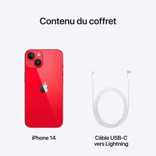 Apple iPhone 14 512 GB (produkt) röd