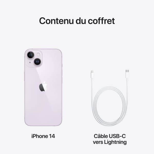 Apple iPhone 14 128 GB lila