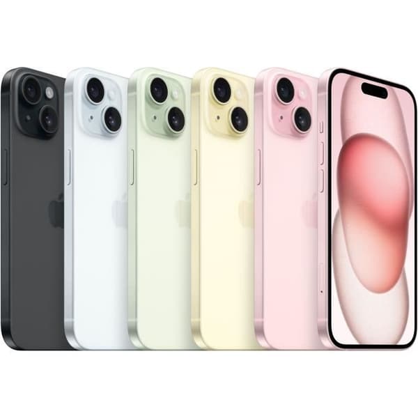 APPLE iPhone 15 128GB Blå
