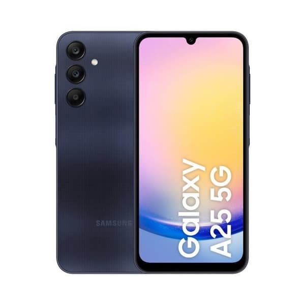SAMSUNG Galaxy A25 5G Smartphone 256GB Midnattsblå Sort, Blå