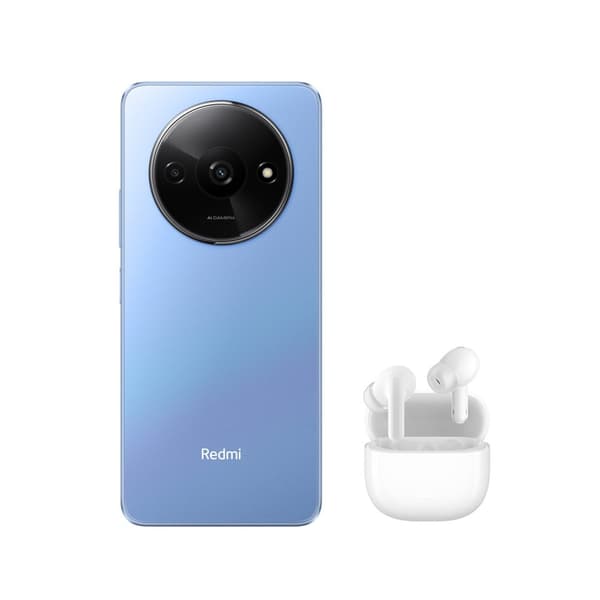 Xiaomi Redmi A3 128GB/4GB - Midnight Black+ Redmi buds 6 Lite
