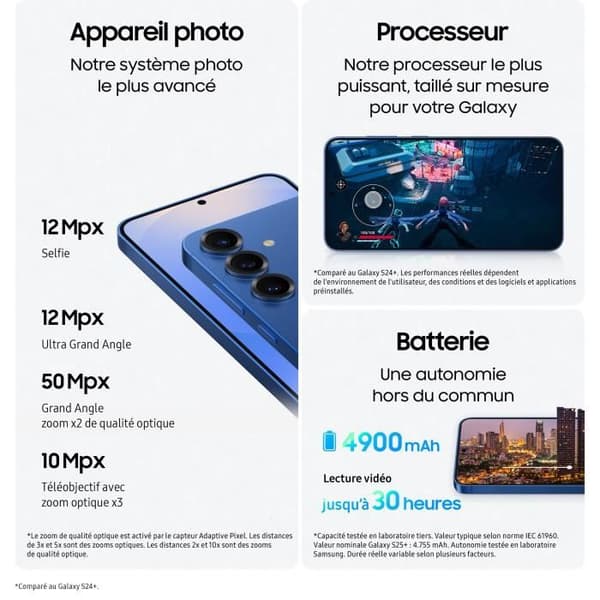SAMSUNG Galaxy S25 Plus AI Smartphone 256GB Vattengrön