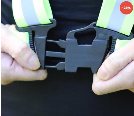Reflexsele Reflexväst med Reflex - Praktisk & Slitstark