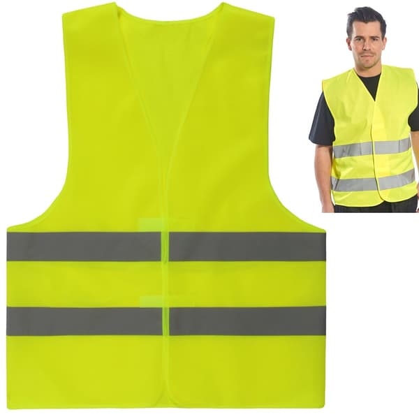 Reflexväst - Väst med Reflex Gul XXL