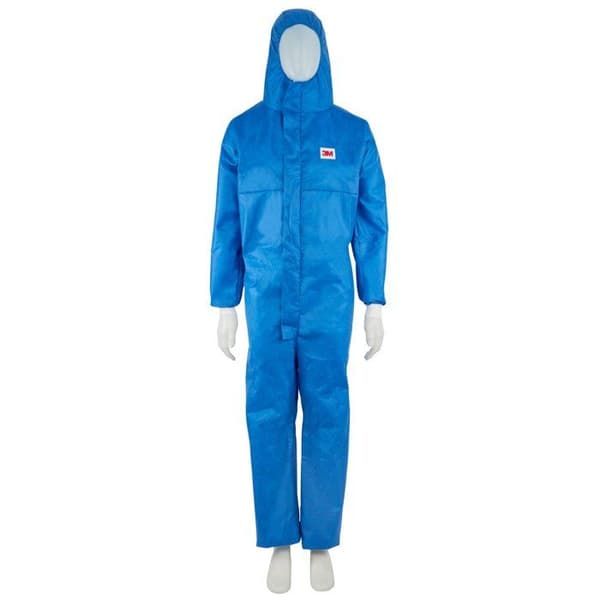 3m - 4532BM - 4532+ Skyddskläder 5/6, SSMMS polypropen 52g/m2, AR (alkoholbeständig), blå, storlek M
