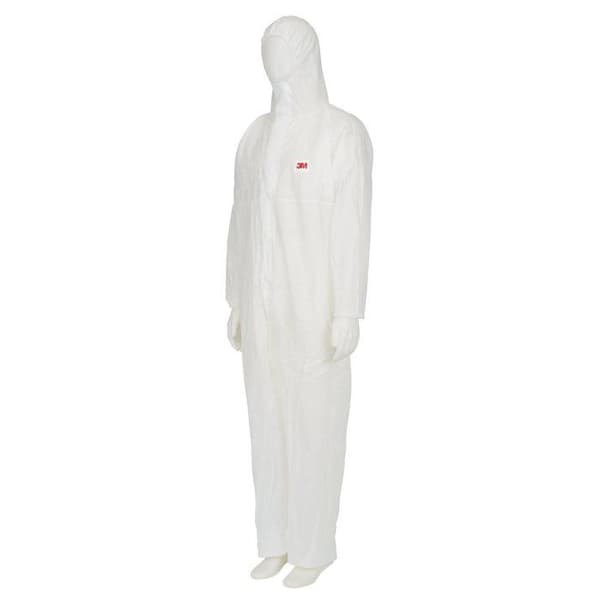 3m proffsdräkt - 4500W3XL - Engångsskyddsdräkt 4500, Vit, 3XL