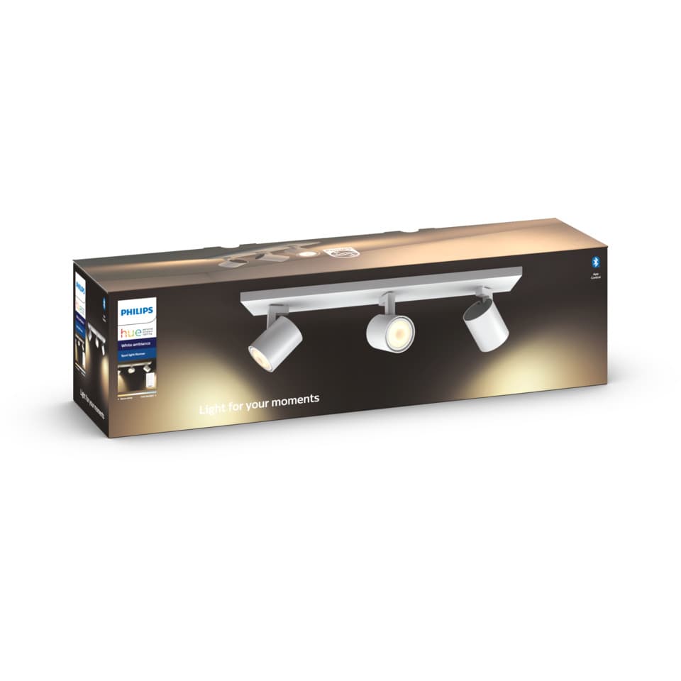 Philips Hue WA Runner Taklampe 3x5.5W Hvit ink dim