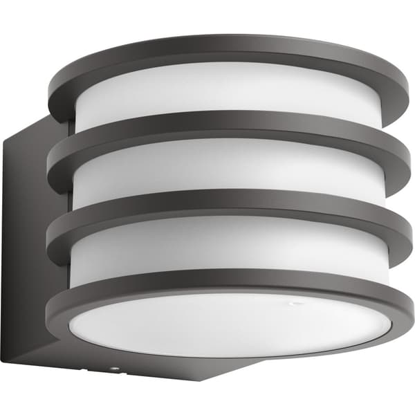 Philips Hue W Lucca Vegglampe 1x9.5W Sort