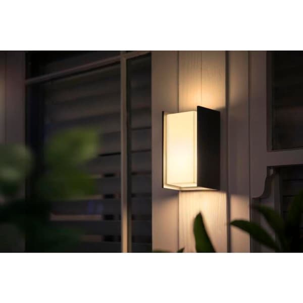 Philips Hue W Turaco Vegglampe 1x9.5W Antrasitt