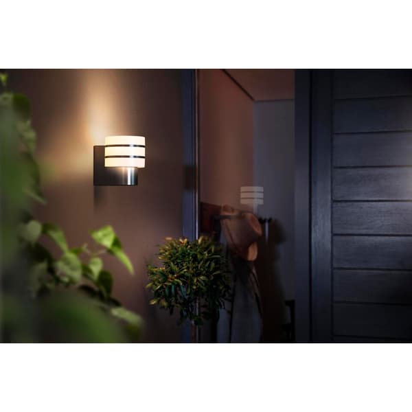 Philips Hue W Tuar Vegglampe 1x9.5W Sølv