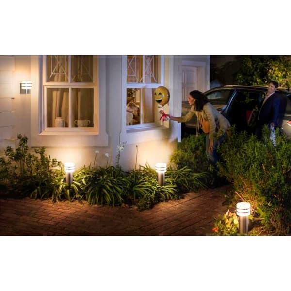 Philips Hue W Tuar Vegglampe 1x9.5W Sølv