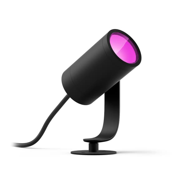 Philips Hue WCA Lily Hagebelysning 1x8W Sort Utvidelse