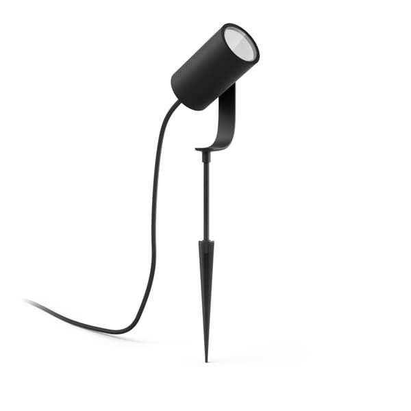 Philips Hue WCA Lily Hagebelysning 1x8W Sort Utvidelse