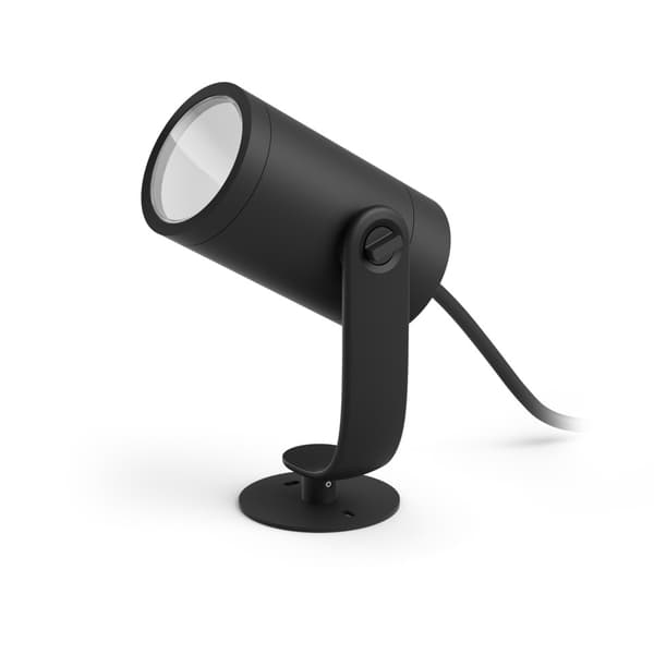 Philips Hue WCA Lily Hagebelysning 1x8W Sort Utvidelse